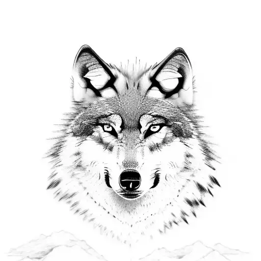 Wolf In The Wilderness