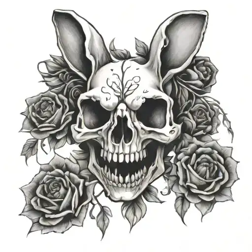 Killer Rabbit Skull