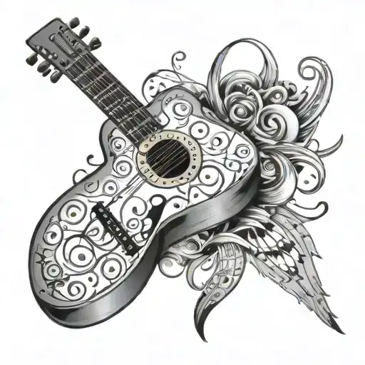 Guitar Music Notes Incorporated