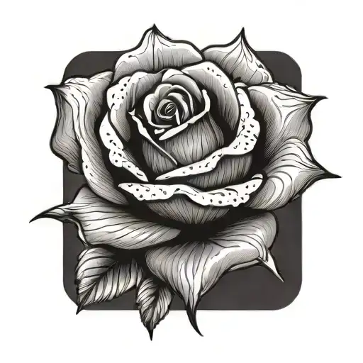 Realistic Rose Flower