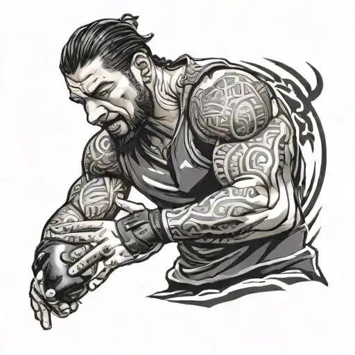 Roman Reigns Hand Coming