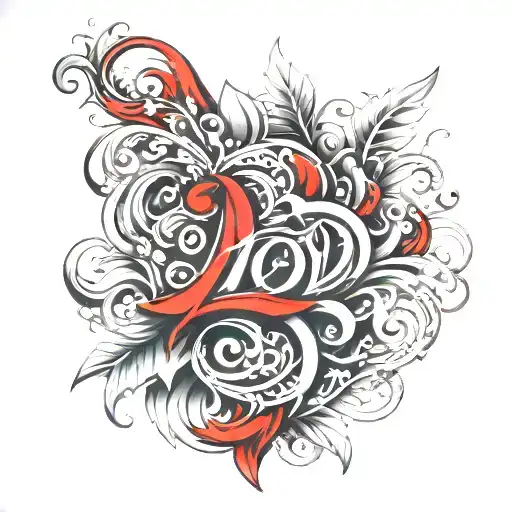 Word A Colourful And Unique Red Color