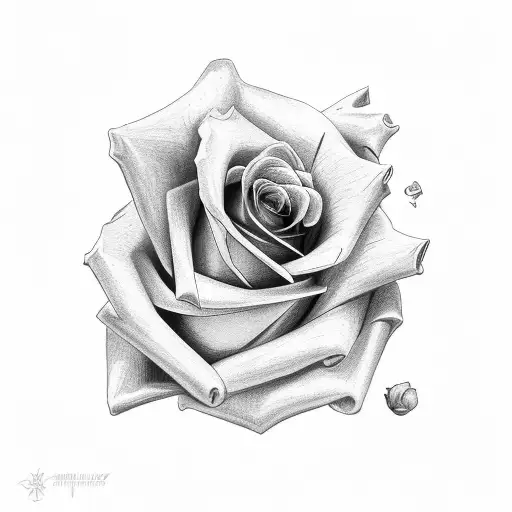 Rose Wrapped Around Heart Stace & Jazz Forever