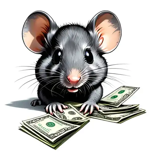 Jerry The Mouse With Money