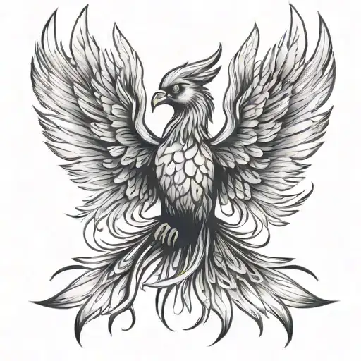 Phoenix Bird Splayed