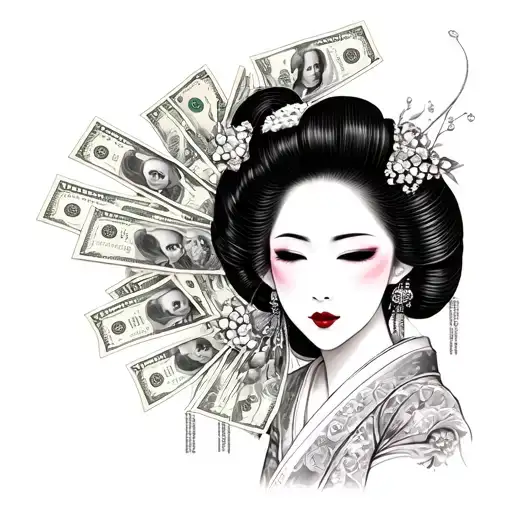 Geisha With Money Scent