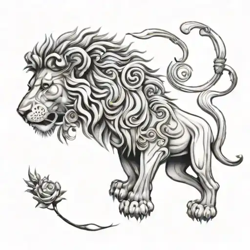 Egle Lion Combination Design