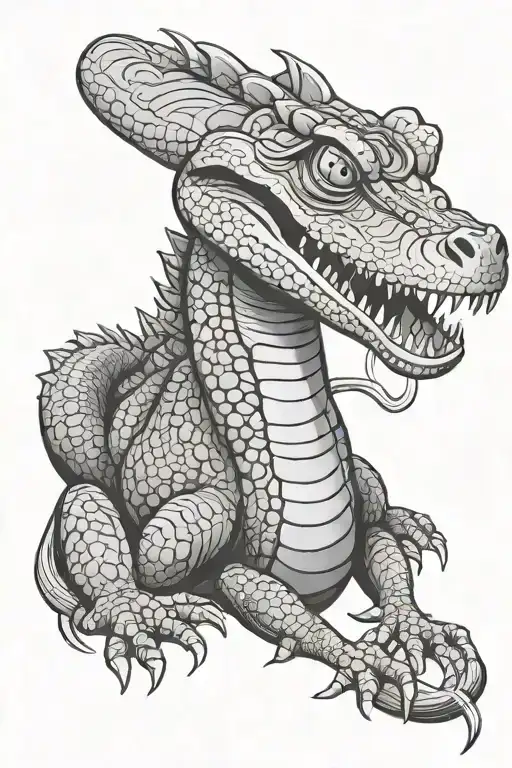 Papua New Guinea Crocodile