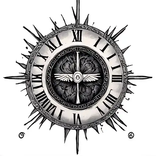 Roman Numerals Inner Fore Arm