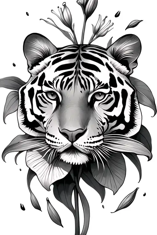 Tiger Lilly With Pedals Falling Off