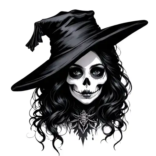 Hot Goth Lady Of Death