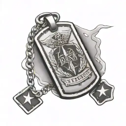 Army Dog Tag
