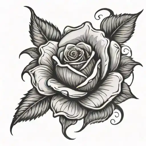 Design A Tattoo Featuring A Rose