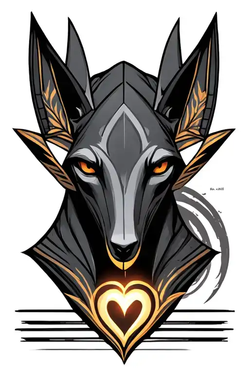 Anubis Incandescent Love Symbol