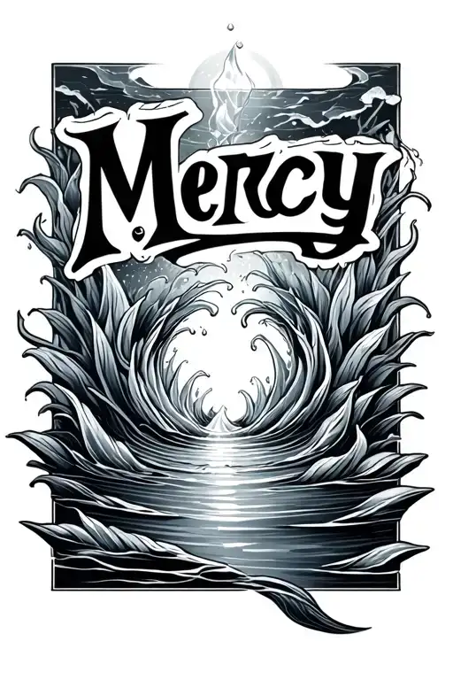 Water With The Word Mercy