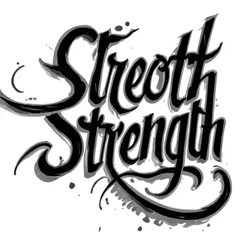 Script Saying Strength