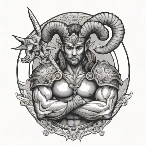 Aries Warrior Holding