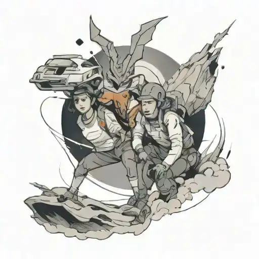 Fine Line Start Trek Pastel Colour