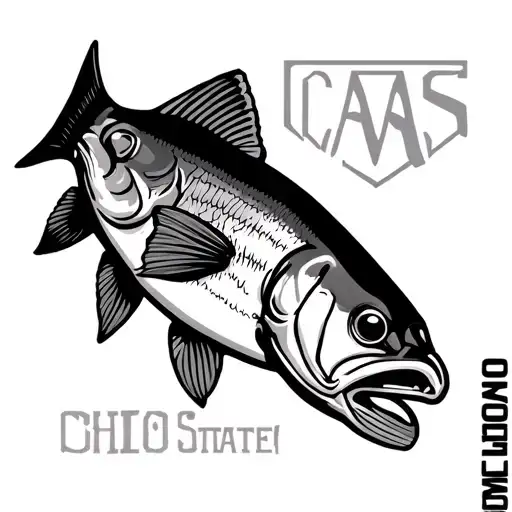 Bass Fish Ohio State Cavs
