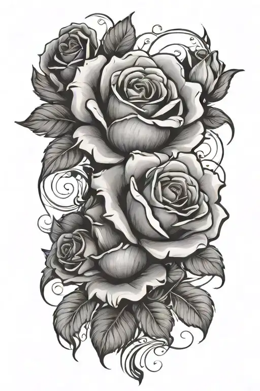 Design A Tattoo Featuring A Rose