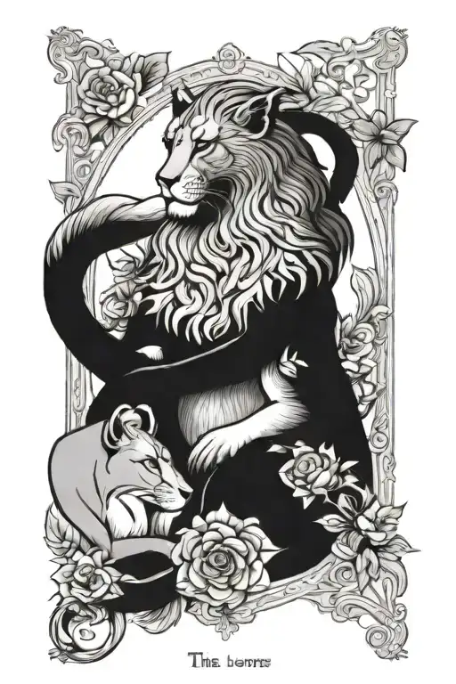 The Lovers Tarot Card Simba And Nala