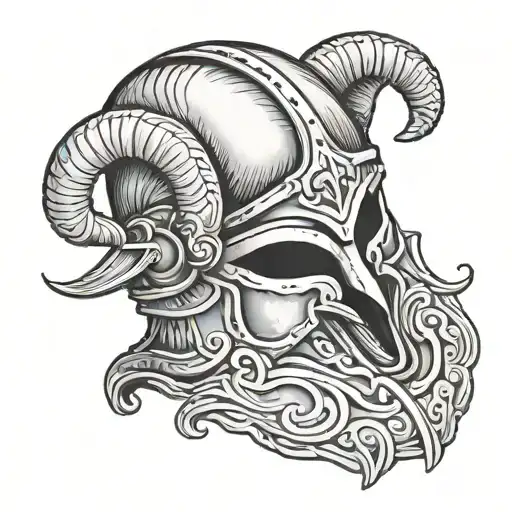 Lamb Spartan Helmet