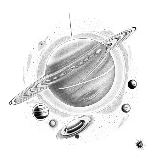 An Abstract Representation Of A Solar System With Planets As Workout Equipment