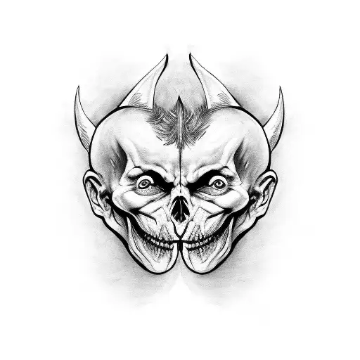 Two Faces Devil An Angel