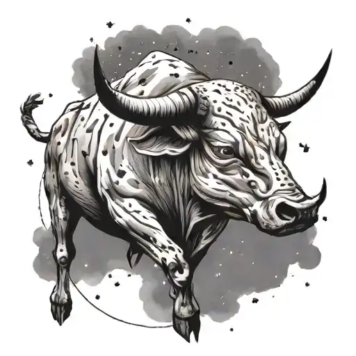 A Bull In Sagittarius Constellation