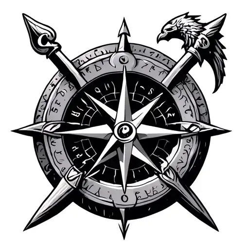 Ragnar Viking Compass