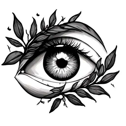 Nazar Evil Eye Moon Olive Branch