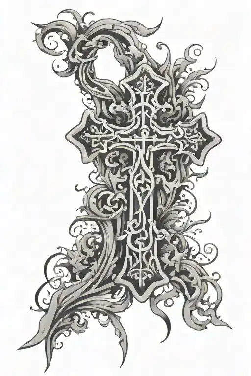 Christian Cross Puzzle