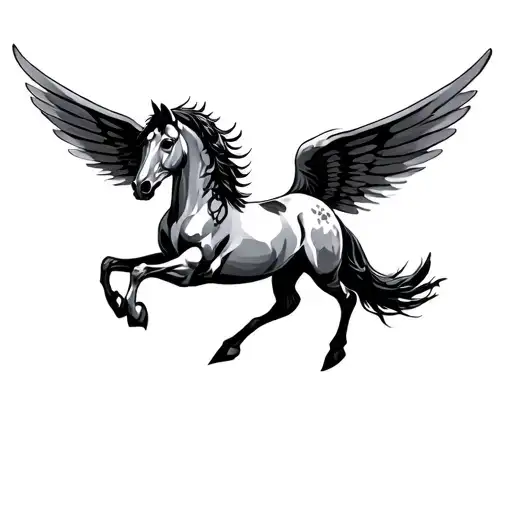 Gemini Air Pegasus Horse With Wings