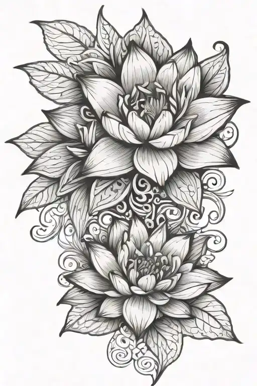 Water Lilly Larkspur Lace Patterns