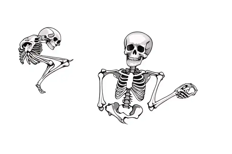 A Skeleton In An Underwater Graveyard