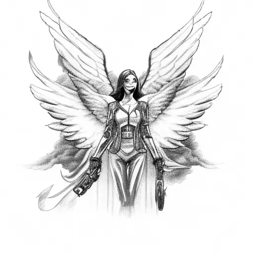 Angels Accept Motorcycle Nightrider To Heaven