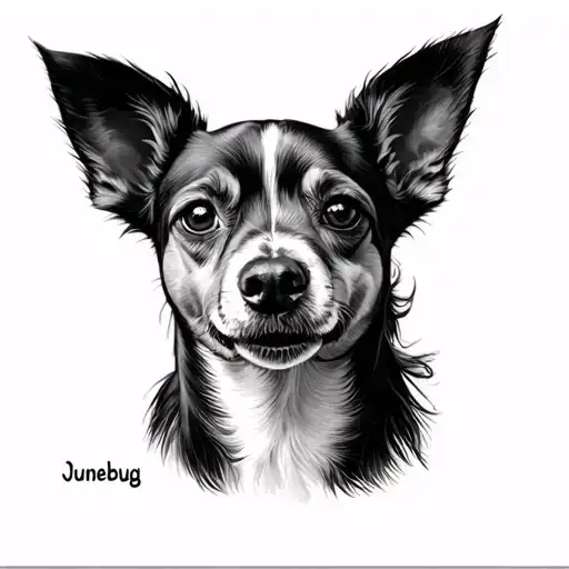 A Tatoo For My Dog That Died Name Junebug