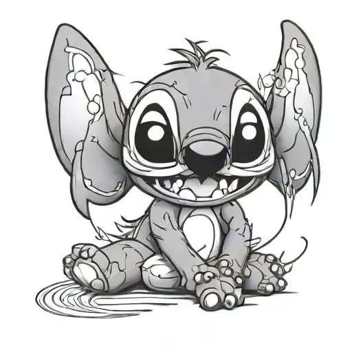 Stitch Cartoon