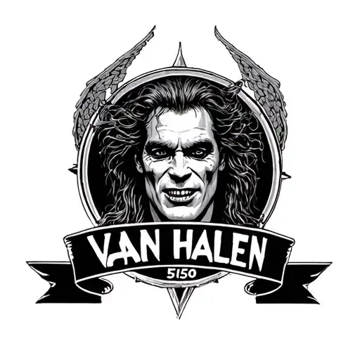 Van Halen 5150 Album Cover Art
