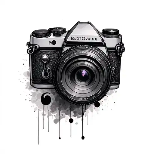 Photography Camera With A Semicolon Incorporated