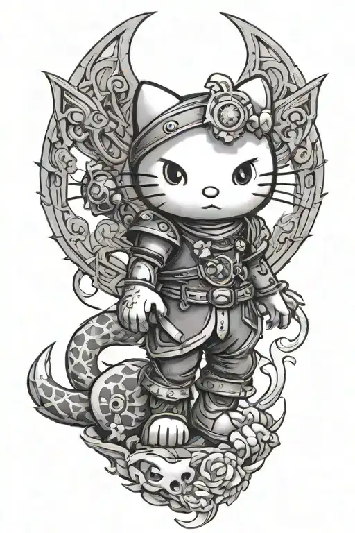 Hello Kitty In How To Train Your Dragon