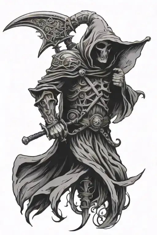 Time Reaper Silohuette