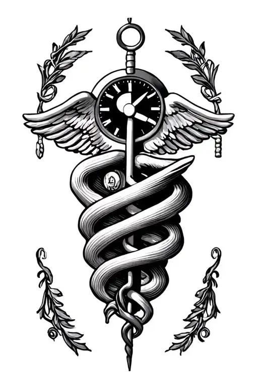 Time And Health Nursing Symbol