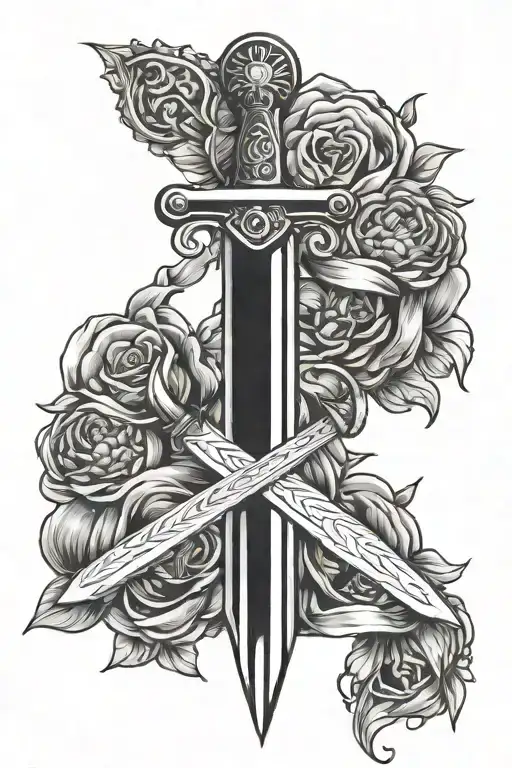 Dagger And Banner