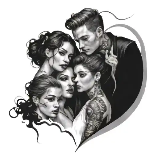 3 Girls And 2 Boys Friendship