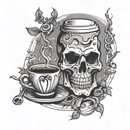 Coffee Skeleton