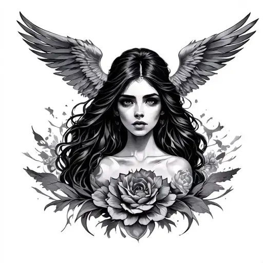 Feminine Strength Freedom Rebirth Back