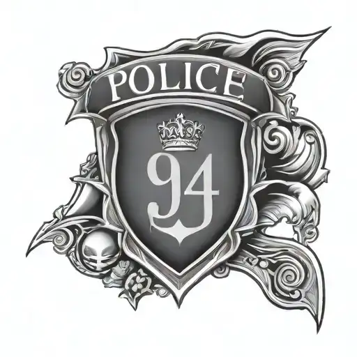Police Badge Number 949