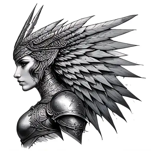 Valkyrie Armor Full Body Scandinavian Style