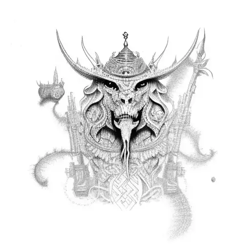 Intricate Etching Design Inspired By The Book Of Revelation